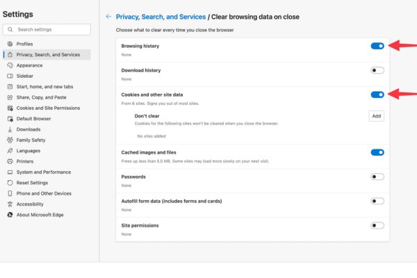 Chrome Close & Clean extension setup